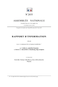 N° 2035 Assemblée Nationale