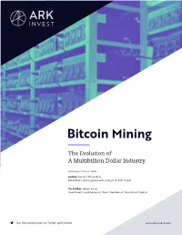 Bitcoin Mining