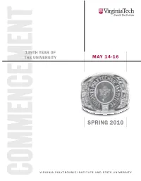2010 Spring Program