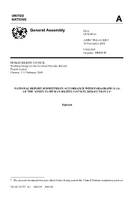General Assembly Distr