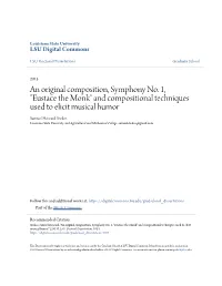 "Eustace the Monk" and Compositional Techniques