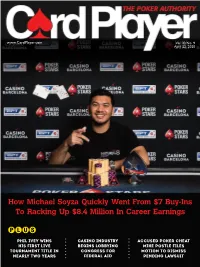 How Michael Soyza Quickly Went from $7 Buy-Ins to Racking up $8.4 Million in Career Earnings