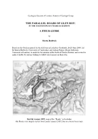 The Parallel Roads of Glen Roy: in the Footsteps of Charles Darwin