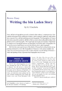 Writing the Bin Laden Story