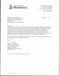 10Macdonald YELL NR Testing UM Final Rpt.Pdf
