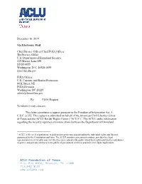 Freedom of Information Act, 5 U.S.C