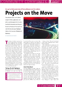 Projects on the Move