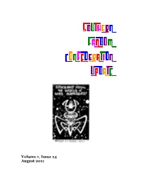 Volume 1, Issue 24 August 2011 2