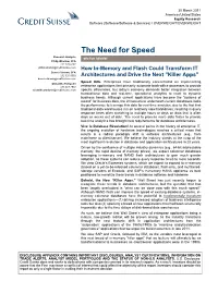 The Need for Speed