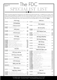 The FDC Specialist List