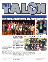 Heimback Wins Peterson's Got Talent