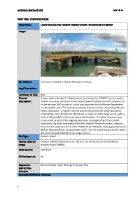 Limestone Island Wharf