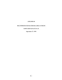 Appendix B. Recommendations for Reach 5 to 9