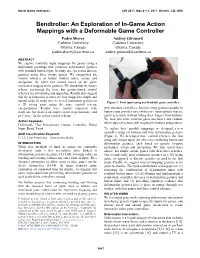 An Exploration of In-Game Action Mappings