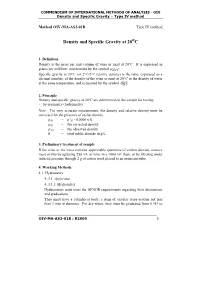 Density and Specific Gravity:P37-56