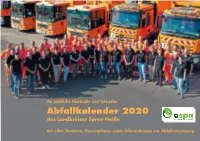 Abfallkalender 2020