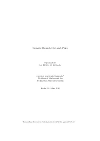 Generic Branch-Cut-And-Price