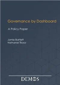 Governance by Dashboard