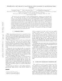 Arxiv:2105.09933V1 [Gr-Qc] 20 May 2021 Prepare the Gravitational Wave Data for Searches: Gat- Presented in Section IV