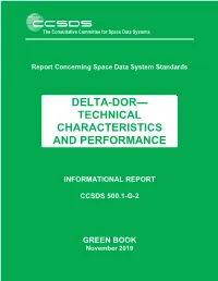Delta-DOR—Technical Characteristics and Performance