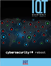 Spring 2015 Cybersecurity Reboot
