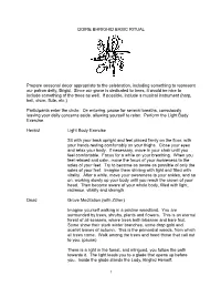 IMBOLC (New OBOD Version)