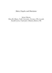 Marx, Engels, and Marxisms