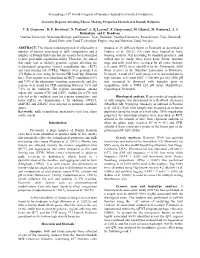 Proceedings, 10Th World Congress of Genetics Applied to Livestock Production Genomic Regions Affecting Cheese Making Properties