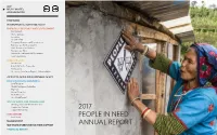 2017 People in Need Annual Report