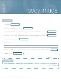 Chapter 1 Chapter Body Image