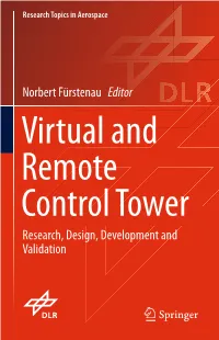 Norbert Fürstenau Editor Research, Design, Development and Validation