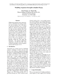 Modeling Argument Strength in Student Essays
