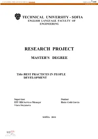 Best Practices in People Development Final