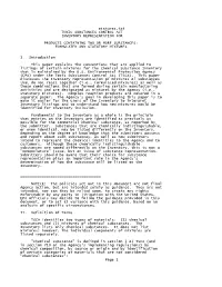 TSCA Inventory Representation for Products Containing Two Or More