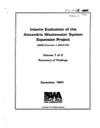 Alexandria Wastewater System Expansion Project