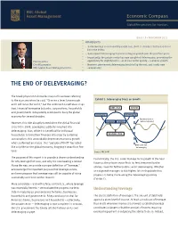 The End of Deleveraging?