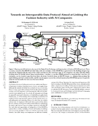 Towards an Interoperable Data Protocol Aimed at Linking the Fashion Industry with AI Companies