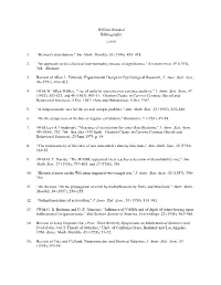 William Kruskal Bibliography 1. “Helmert's Distribution," Am. Math