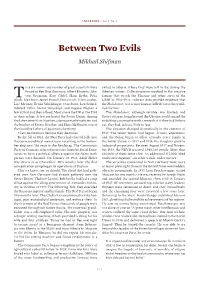 Between Two Evils Mikhail Shifman