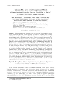 Chelon Labrosus) from the Basque Coast (Bay of Biscay) Applying a Biomarker Based Approach