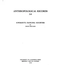 Anthiropological Records 2:6