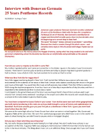 Interview with Donovan Germain 25 Years Penthouse Records