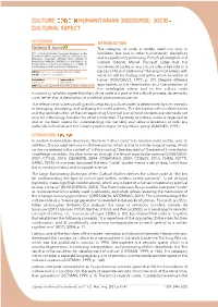 The Category of Code Is Widely Used Not Only in Semiotics, but Also In