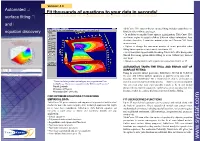 Automated Surface Fitting and Equation Discovery