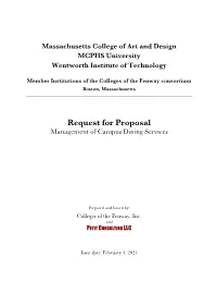 COF Dining Services RFP (PDF)