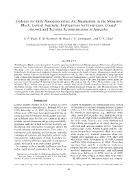 Evidence for Early Mesoproterozoic Arc Magmatism in the Musgrave Block, Central Australia: Implications for Proterozoic Crustal