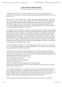 God and the Limbic System from Phantoms in the Brain, by V.S