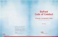 Dupont Code of Conduct