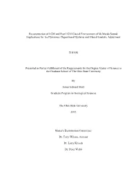 Reconstruction of LGM and Post LGM Glacial Environment of Mcmurdo Sound: Implications for Ice Dynamics, Depositional Systems and Glacial Isostatic Adjustment
