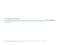 Torreya Overview